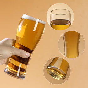 DORELINA clear, durable glass stays sturdy after repeated use.