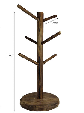 Dorhors six-hook mug stand ideal for family use and clutter-free cabinets.