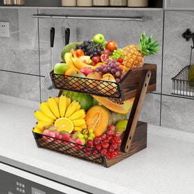 Dorhors sturdy two-tier stand ships with simple assembly