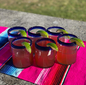 Dos Sueños 10 oz tumbler showcases traditional craftsmanship for everyday use.