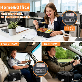 Dosevita 3-in-1 use enabling home, office, and vehicle dining