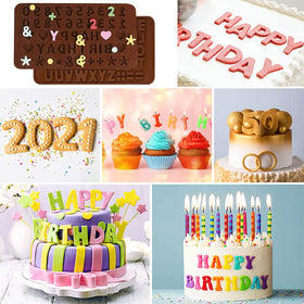 Number mold adds customized digits to treats with DOSTK