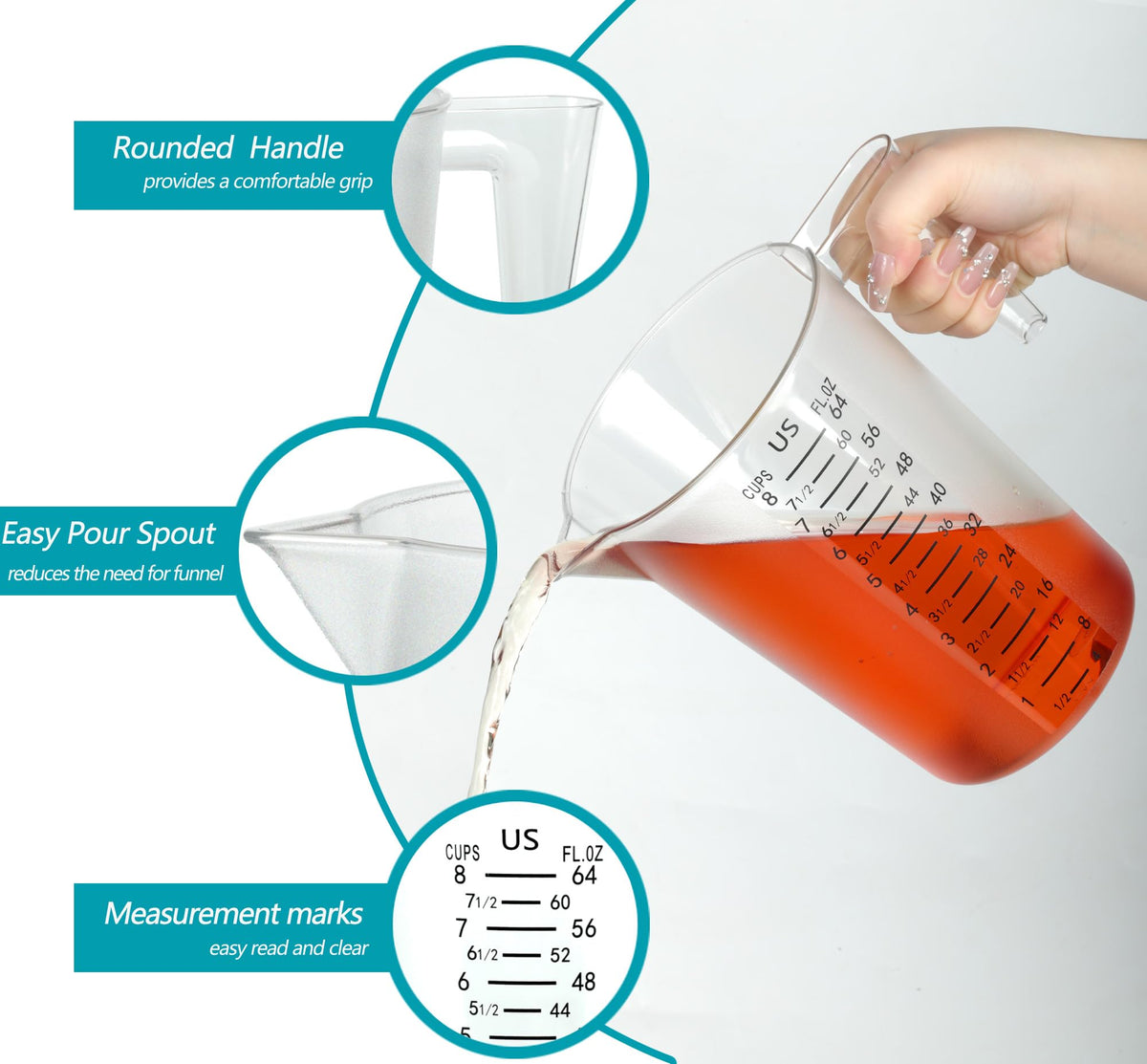 Dotinghux temperature range supports hot and cold liquids safely.