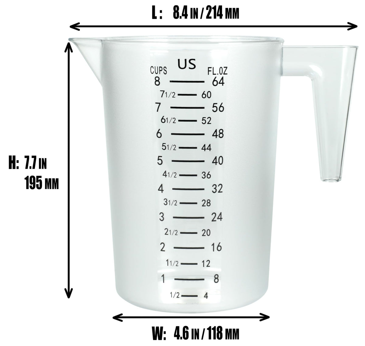 Dotinghux 2-quart capacity suits bigger batches and recipes.