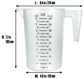 Dotinghux 2-quart capacity suits bigger batches and recipes.