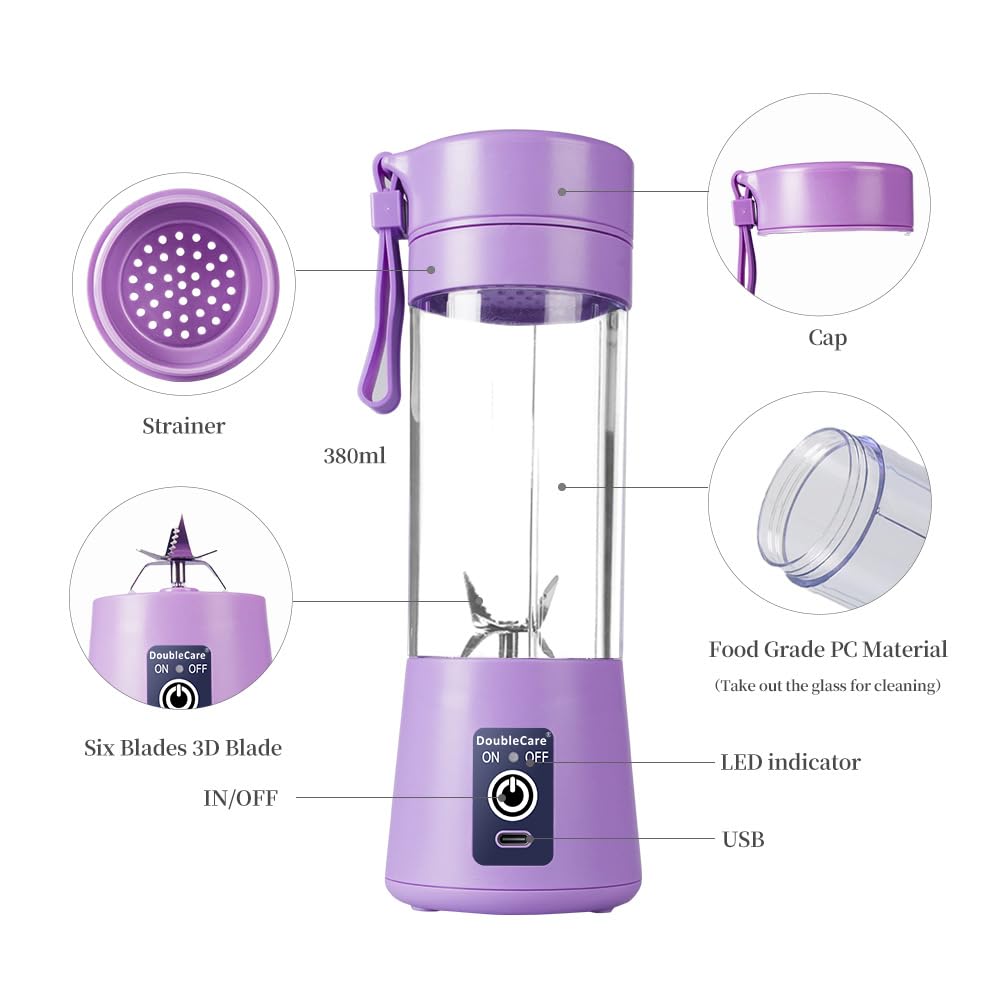 DoubleCare BPA-free food-grade materials ensure clean, safe blending