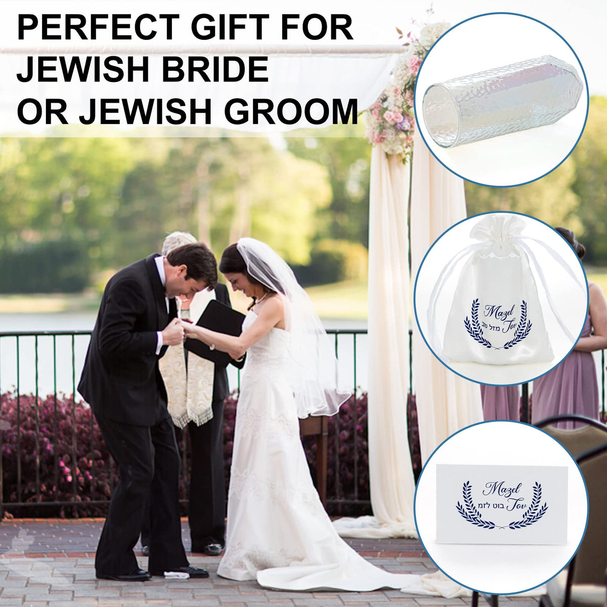 DOUDIZHU wedding gift set for Jewish couples blending tradition and memory.