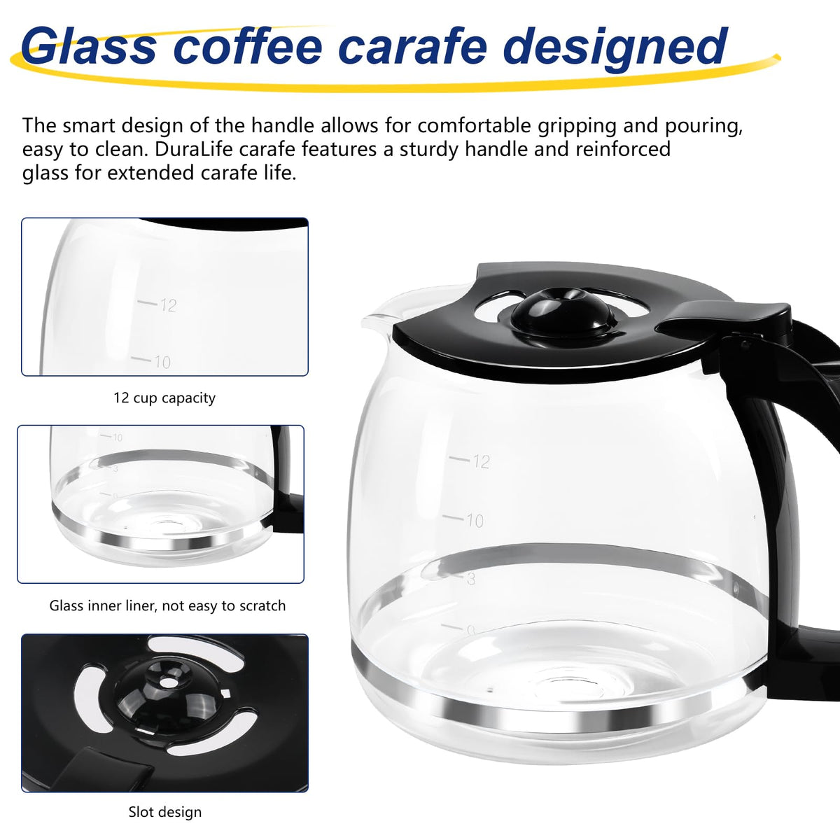 Doufuhua durable carafe designed for everyday coffee routines
