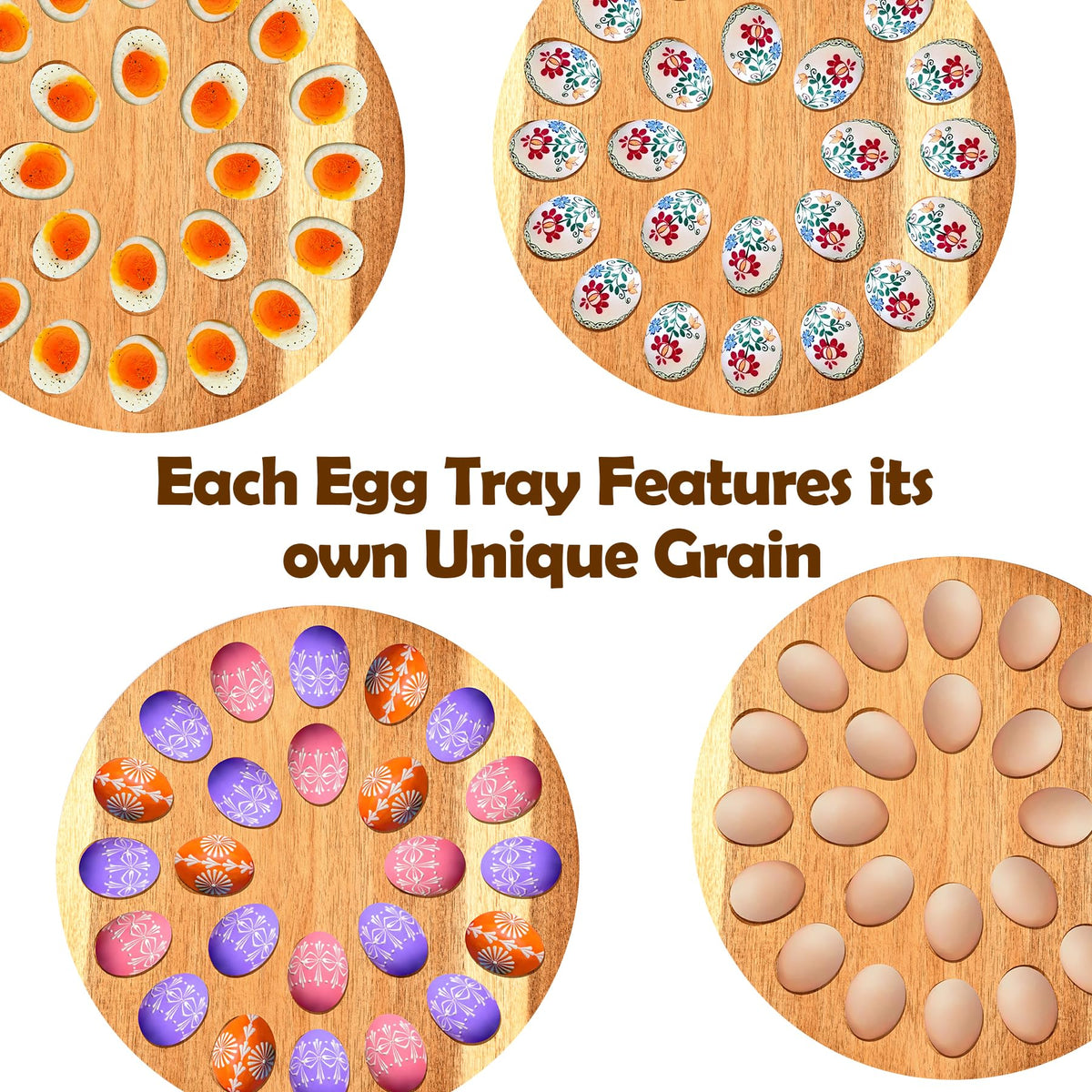 DouMmantn egg slicing tool delivers clean, even slices for plating.