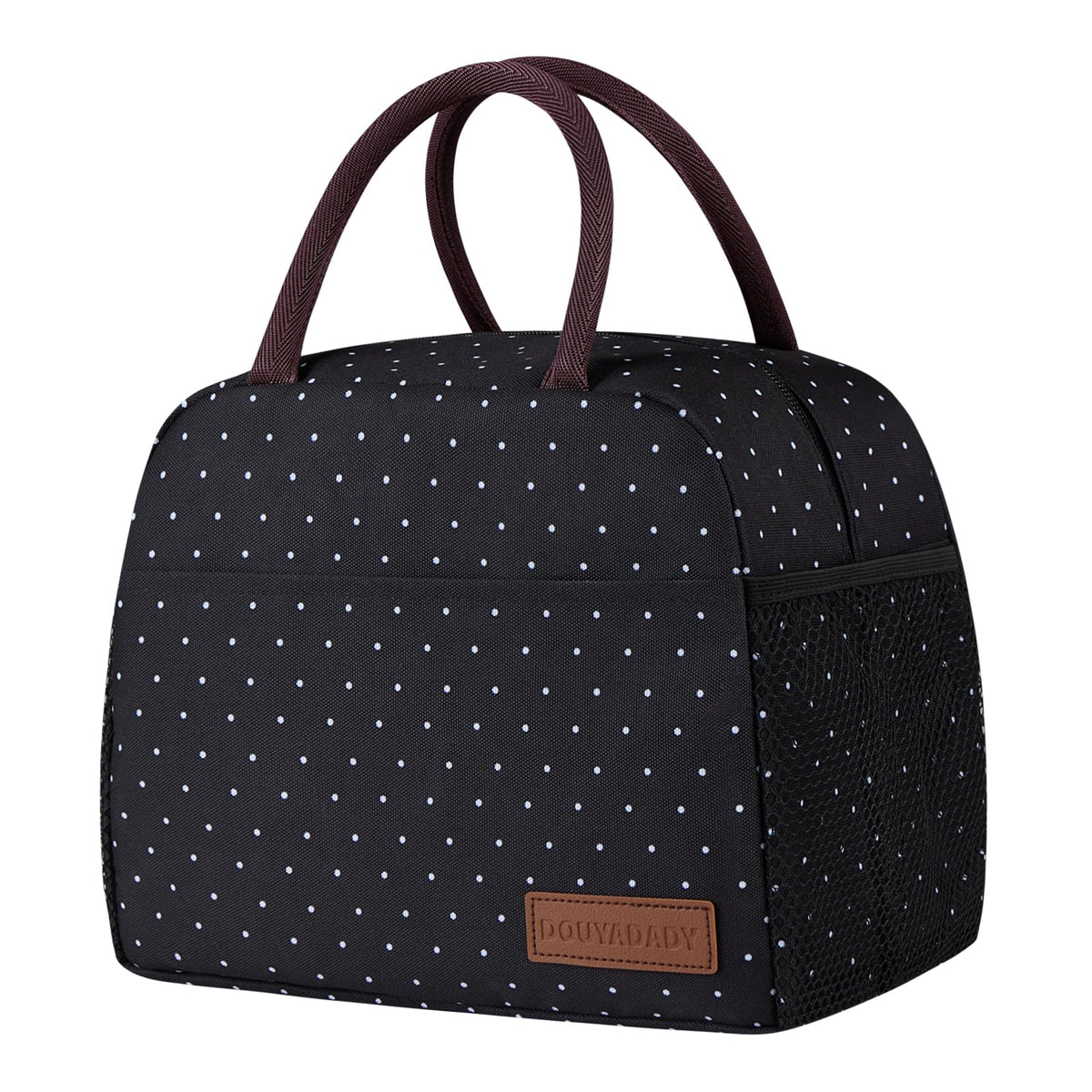 Douyadady lunch bag with front pocket for keys and cards