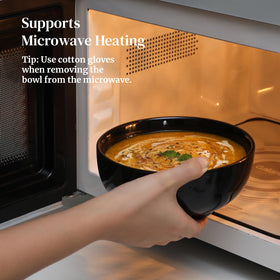 22 oz capacity makes bowls suitable for breakfast bowls and meals.