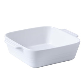 DOWAN 2qt 8x8 baking dish with handle ready for oven-to-table use