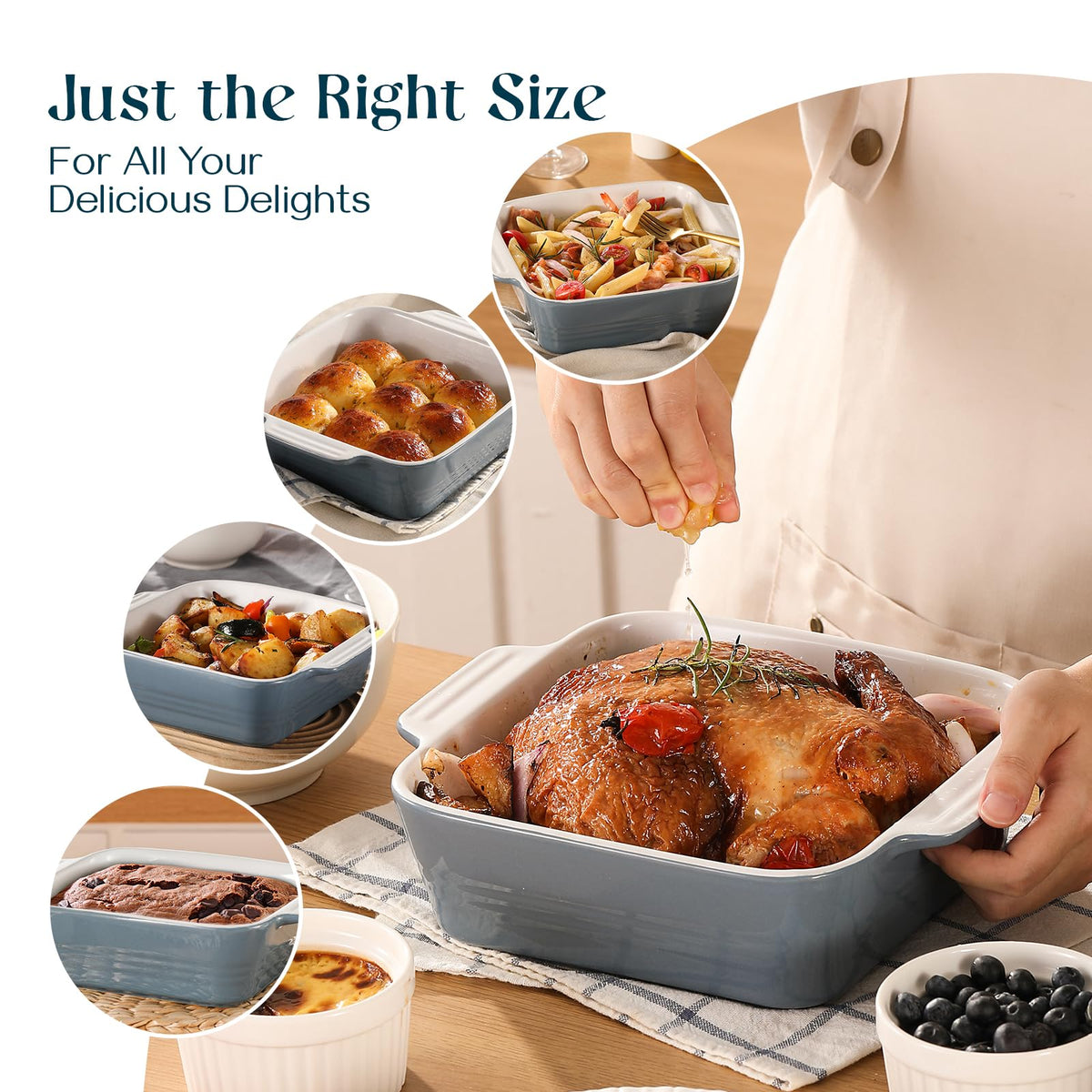 DOWAN 2-quart dish makes a thoughtful gift for home cooks
