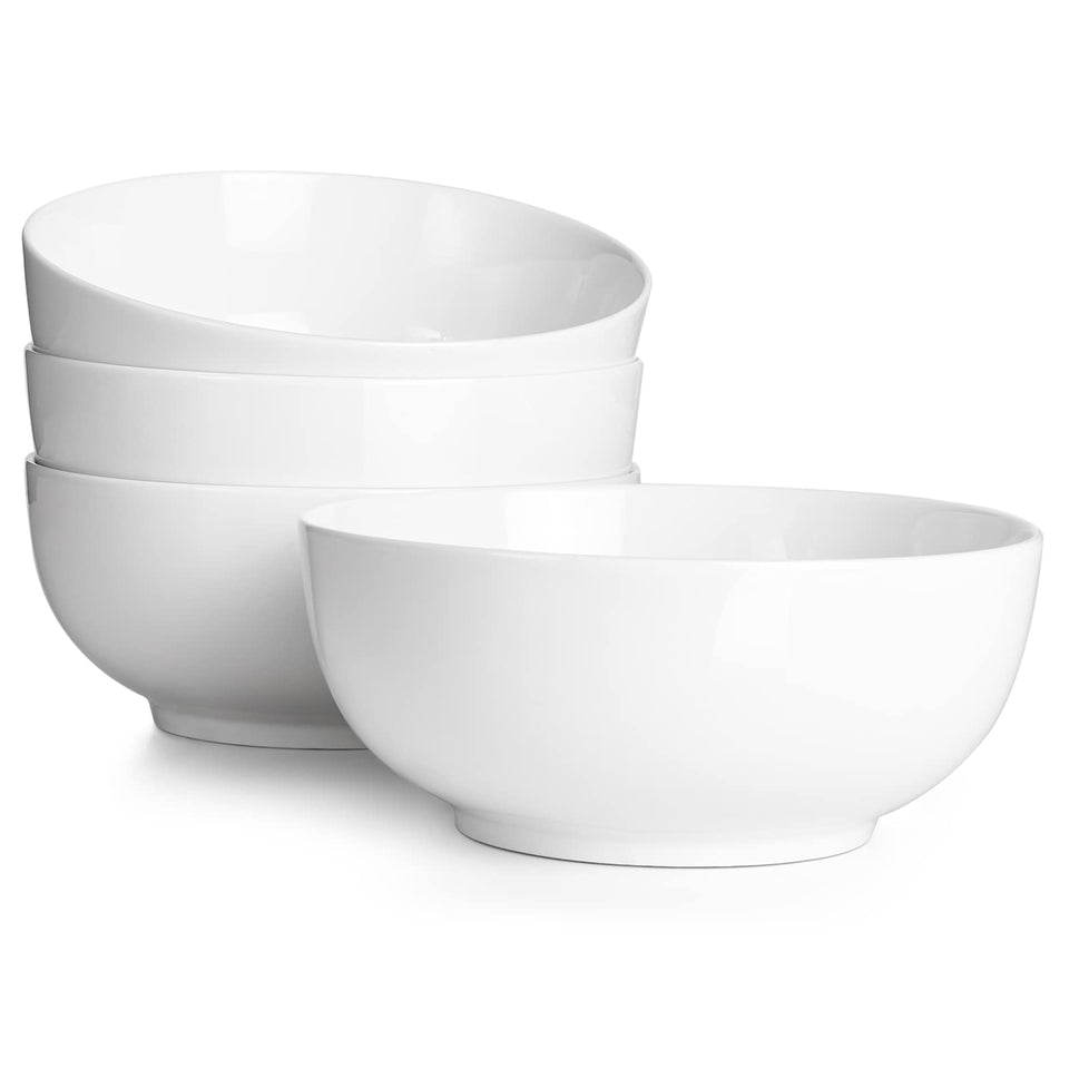 DOWAN 39oz soup bowls set of 4, ideal for large servings.