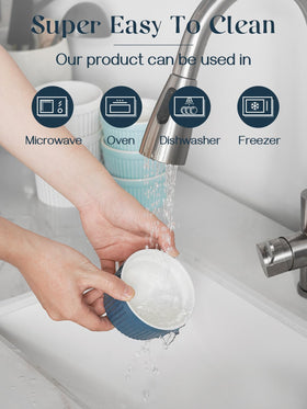 Dowan porcelain ramekins dishwasher safe for easy cleanup