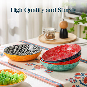 DOWAN Bonita bowls crafted from lead-free, cadmium-free porcelain.