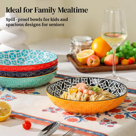DOWAN Bonita bowls are dishwasher-safe for effortless cleanup.