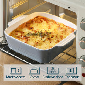 DOWAN ceramic bakeware delivers even heat for consistent results