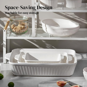 DOWAN ceramic dish after cleaning is easy to maintain in the dishwasher.