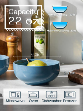 DOWAN dishwasher and microwave safe bowls — convenient cleaning and reheating.
