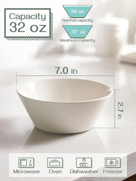 DOWAN bowls are dishwasher and microwave safe for easy care