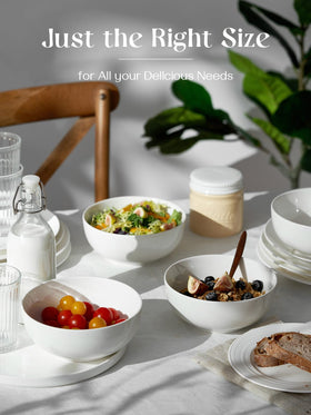 DOWAN dishwasher-safe bowls for easy cleanup after meals.