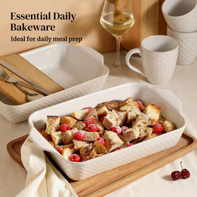 Dowan dish is microwave and dishwasher safe for everyday use.
