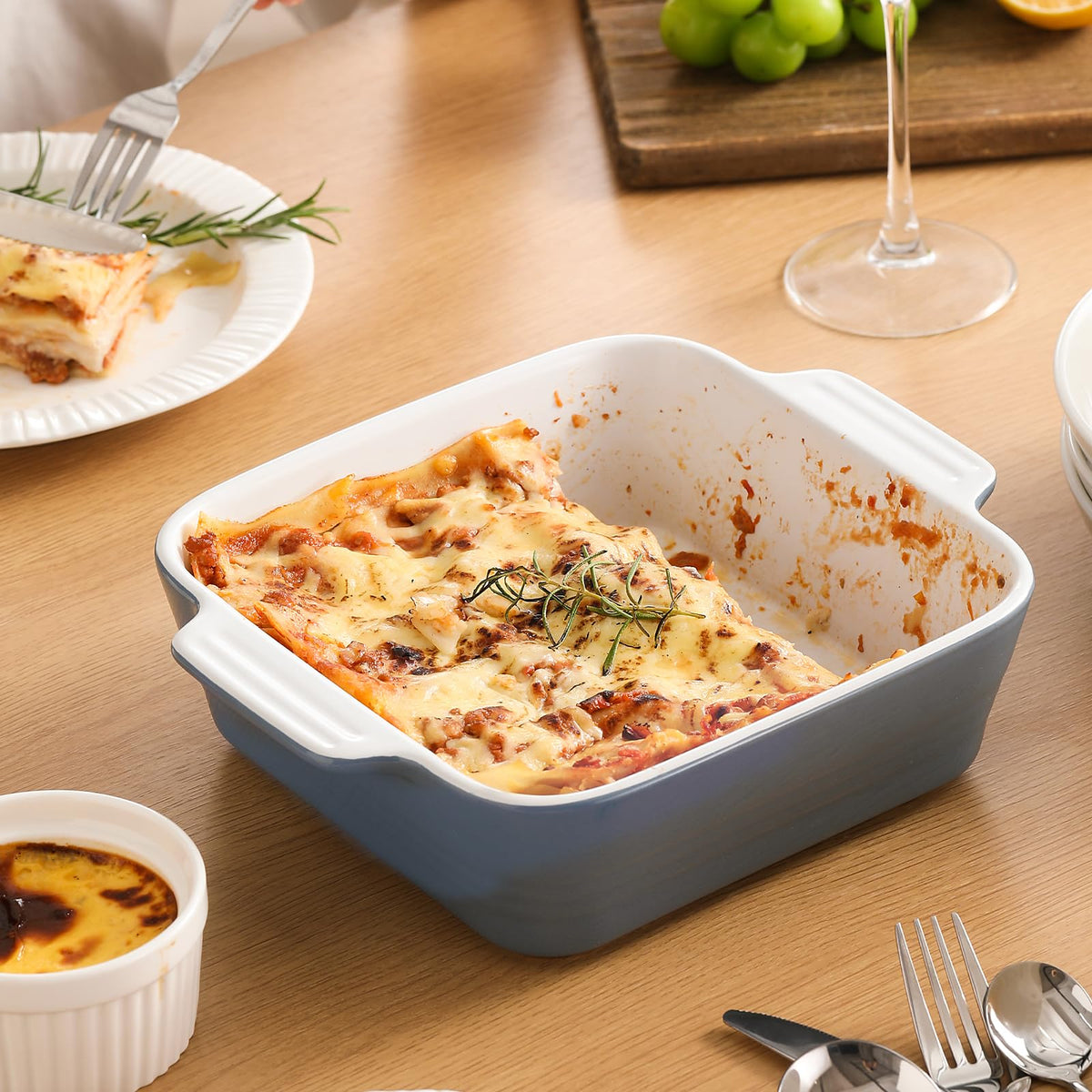 DOWAN bakeware safe for microwave, freezer, and dishwasher
