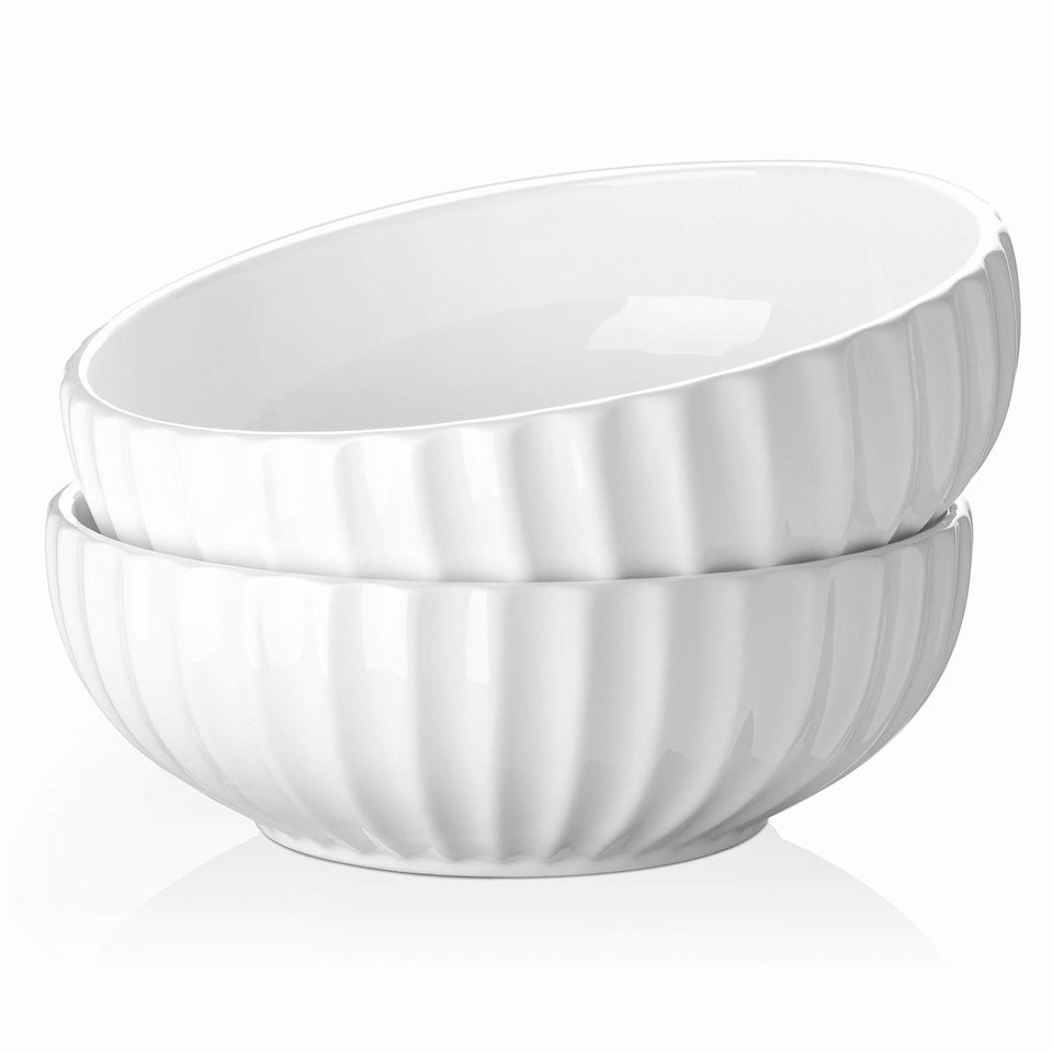 DOWAN pumpkin-shape serving bowls, front view for festive dining.