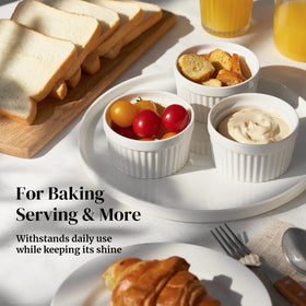 DOWAN ramekins for dipping sauces and condiments, convenient individual portions.