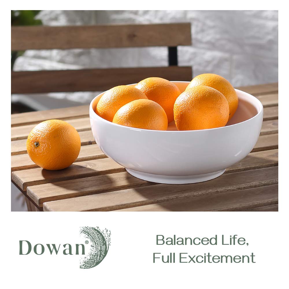 DOWAN elegant white glaze adds refined style to dining occasions.