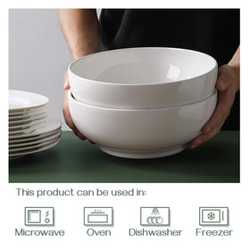 DOWAN stackable design saves cabinet space and keeps counters tidy.