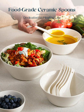 DOWAN hook-handle spoon, non-slip for comfortable dining.