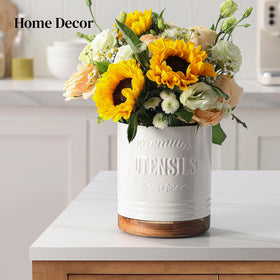DOWAN spacious utensil holder organizing spoons and spatulas