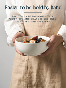 DOWAN stackable bowls save cabinet space in your kitchen.