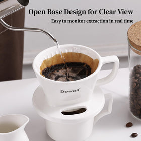 DOWAN V-shaped conical design enhances contact time for thorough infusion