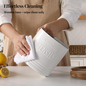 DOWAN versatile décor utensil holder adds style and practical storage