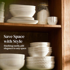 DOWAN lead-free porcelain ensures safe daily dining
