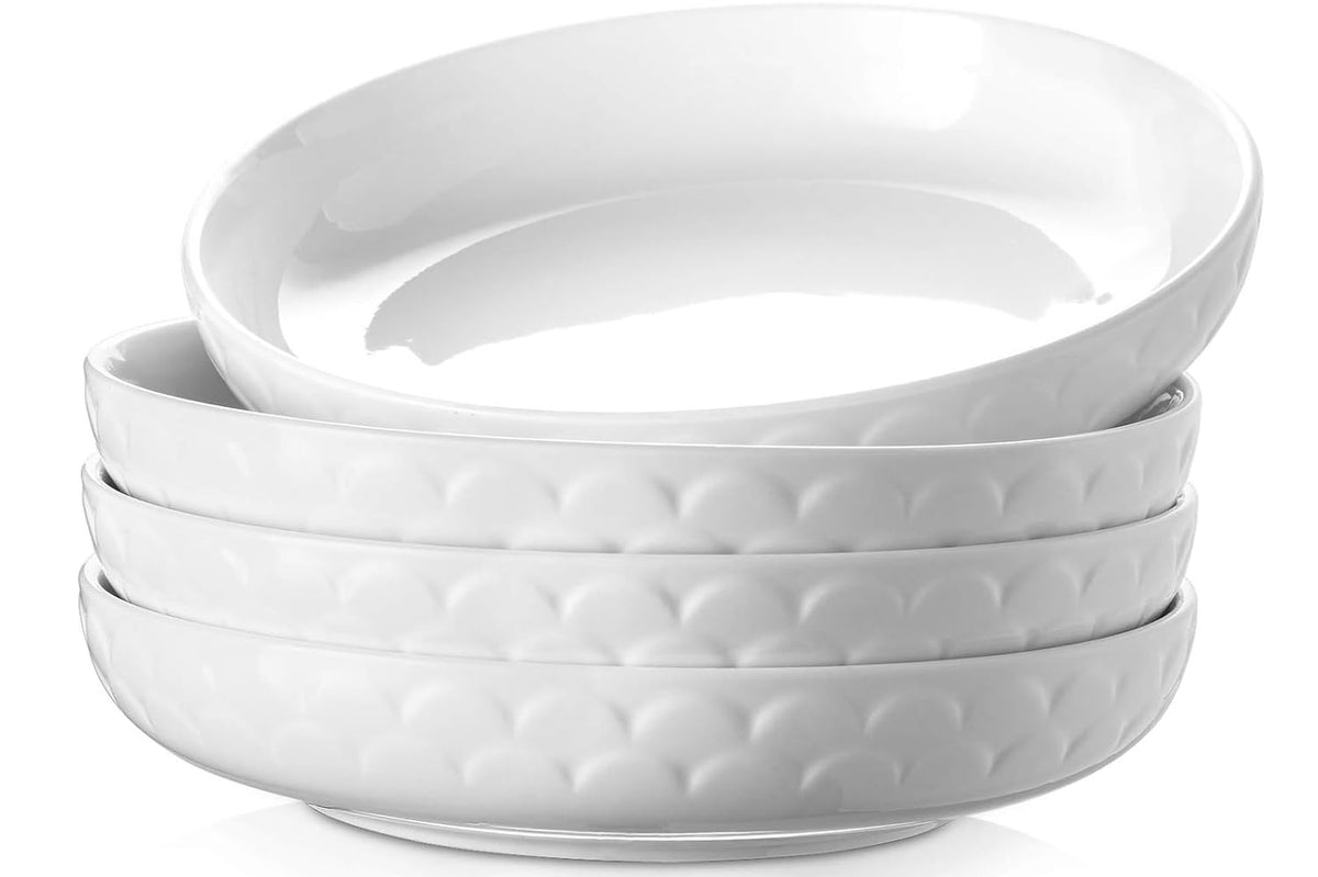 DOWAN pasta bowls set of 4 with 54 oz capacity for large portions