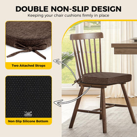 Downluxe foam detail emphasizes high-density fill supporting back area for comfortable seating.