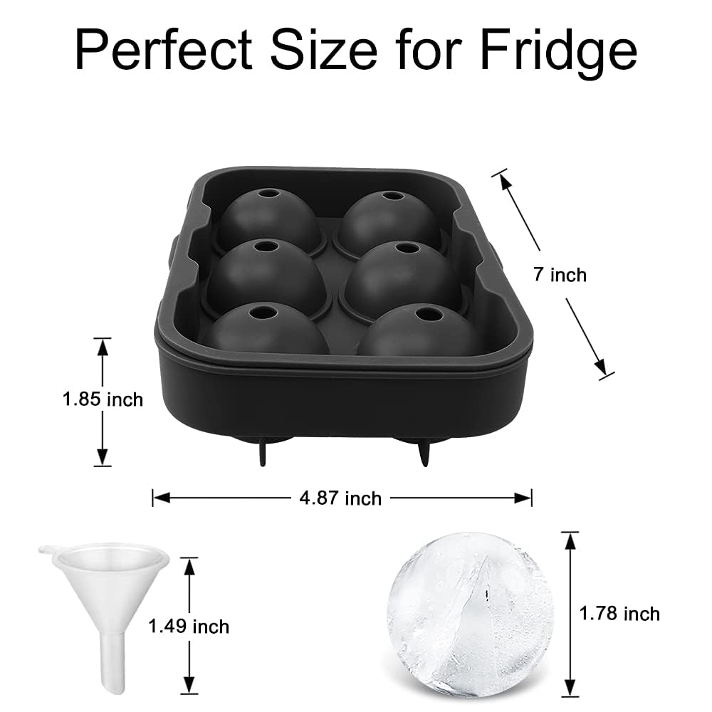 DOXISHRUKY easy-release ice mold delivers smooth ice without sticking.