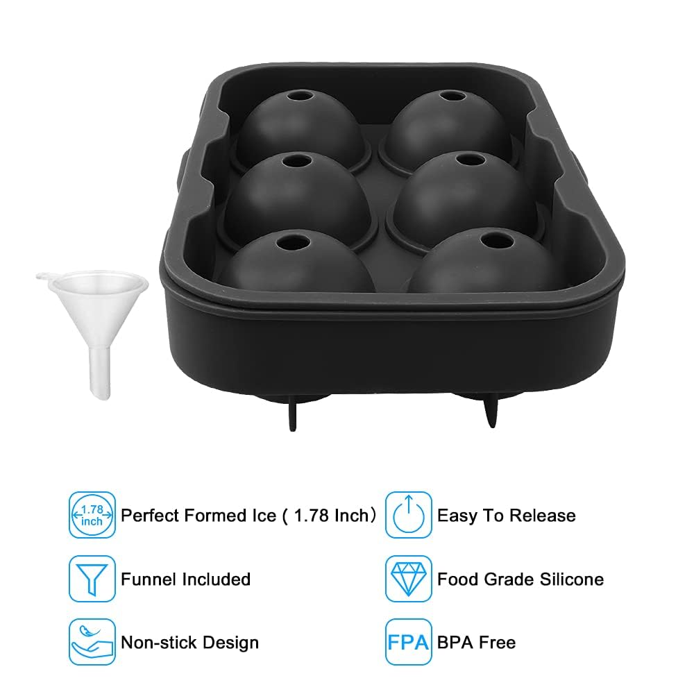 DOXISHRUKY leak-proof ice cube tray prevents spills while freezing.