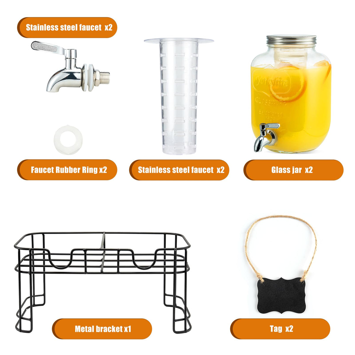 DQAXP leakproof design promotes mess-free service during gatherings.