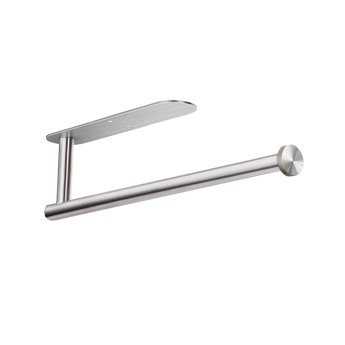 DR CATCH under-cabinet paper towel holder keeps towels accessible and tidy.