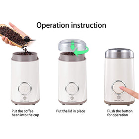 DR MILLS DM-7441W spice grinder in action for versatile kitchen use.