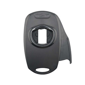 Draft Top LIFT beer can opener in action delivering a smooth edge for safe sipping.