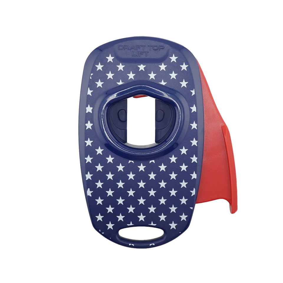 Draft Top Lift Universal front view shows smooth-edge lid removal for safe sipping.