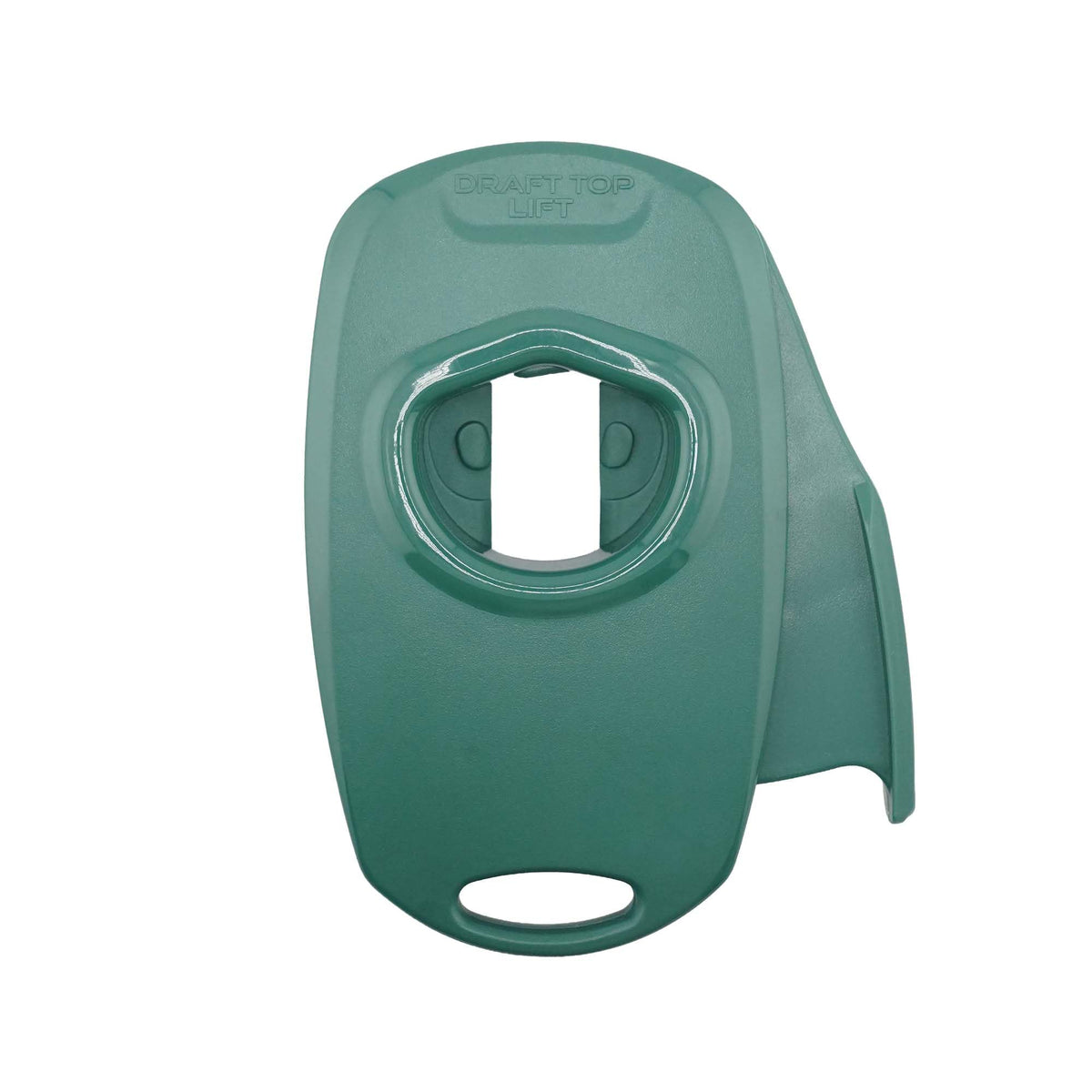 Draft Top Lift Universal in Forrest Green viewed from the side, showcasing the smooth-edge technology.