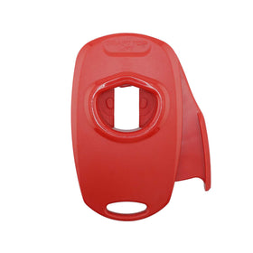 Draft Top Lift Universal red opener close-up shows smooth edge for safe sipping