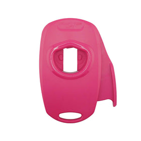 Draft Top Lift Universal topless can opener in hot pink, smooth edge for safe sipping.